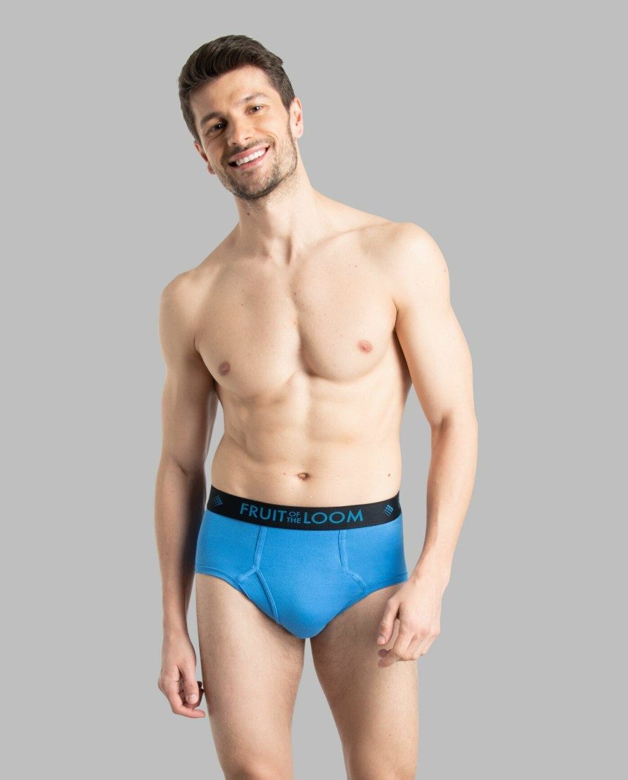 Men Fruit of the Loom Briefs  Men'S Breathable Cotton Micro-Mesh Briefs,  Assorted 4 Pack · Fruitloomshop